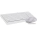 Клавиатура + мышь A4Tech Fstyler F1512 (белый)