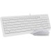 Клавиатура + мышь A4Tech Fstyler F1512 (белый)