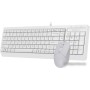 Клавиатура + мышь A4Tech Fstyler F1512 (белый)