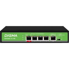 Неуправляемый коммутатор Digma DSP204G-1G-T80