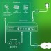 Неуправляемый коммутатор Digma DSP204G-1G-T80