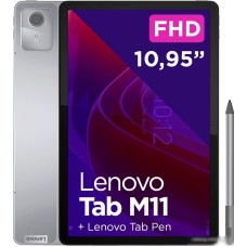 Планшет Lenovo Tab M11 TB330XU 4GB/128GB LTE (серый, с чехлом)