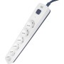 Стабилизатор Powercom SP-06W (1.8м, 6 розеток, белый/серый)