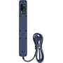 Стабилизатор Powercom SP-06W (1.8м, 6 розеток, белый/серый)