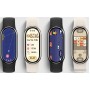 Фитнес-браслет Xiaomi Smart Band 8 (золотистый, с кремовым силиконовым ремешком, международная версия)
