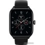 Умные часы Amazfit GTS 4 (черный, с черным ремешком из фторэластомера)