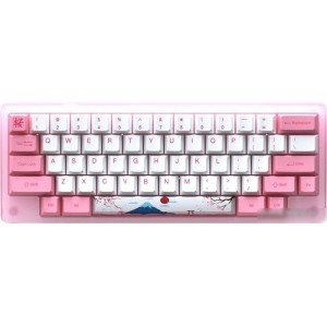 Клавиатура Akko ACR 59 Acrylic Tokyo (Akko CS Jelly Pink, нет кириллицы)