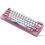 Клавиатура Akko ACR 59 Acrylic Tokyo (Akko CS Jelly Pink, нет кириллицы)