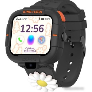 Детские умные часы Elari KidPhone MB (черный)