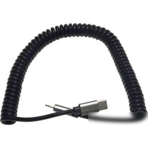 Кабель KS-IS KS-495B-2 USB Type-C - Lightning (2 м, черный)