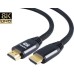 Кабель KS-IS KS-486-1 HDMI - HDMI (1 м, черный)