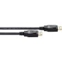 Кабель VCOM CG651-1.5 DisplayPort - DisplayPort (1.5 м, черный)