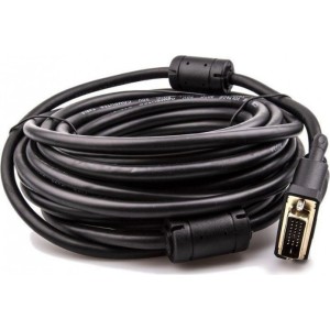 Кабель VCOM CG484GD-10M HDMI - DVI (10 м, черный)