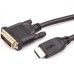 Кабель VCOM CG484GD-10M HDMI - DVI (10 м, черный)