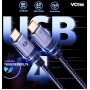 Кабель VCOM CU541M-1.2M USB4 - USB4 (1.2 м, черный) Кабель VCOM CU541M-1.2M USB4 - USB4 (1.2 м, черный)
