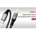 Кабель VCOM CU541M-1.2M USB4 - USB4 (1.2 м, черный)