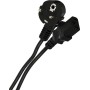 Кабель VCOM CE021-CU0.5-3M (3 м, черный)