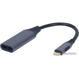 Кабель Cablexpert A-USB3C-DPF-01 USB Type-C - DisplayPort (0.15 м, фиолетовый) Кабель Cablexpert A-USB3C-DPF-01 USB Type-C - DisplayPort (0.15 м, фиолетовый)