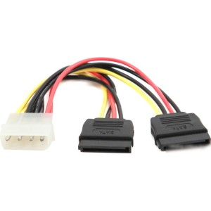Кабель Cablexpert CC-SATA-PSY-0.3M Кабель Cablexpert CC-SATA-PSY-0.3M