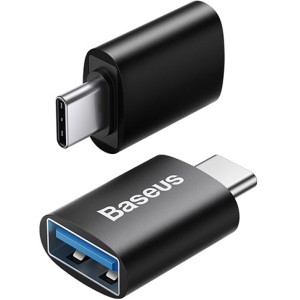 Адаптер Baseus ZJJQ000001 USB Type-C - USB Type-A (черный) Адаптер Baseus ZJJQ000001 USB Type-C - USB Type-A (черный)
