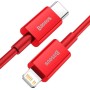 Кабель Baseus USB Type-C - Lightning CATLYS-A01 (1 м, черный)