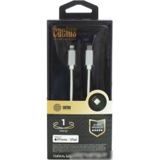 Кабель CACTUS USB Type-C - Lightning CS-LG.USB.C-1 (1 м, белый)