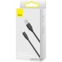 Кабель Baseus Jelly Liquid Silica Gel USB Type-A - Lightning (1 м, черный) Кабель Baseus Jelly Liquid Silica Gel USB Type-A - Lightning (1 м, черный)