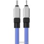 Кабель Baseus CoolPlay Series USB Type-C - Lightning (2 м, голубой) Кабель Baseus CoolPlay Series USB Type-C - Lightning (2 м, голубой)