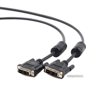Кабель Cablexpert CC-DVI2L-BK-6 Кабель Cablexpert CC-DVI2L-BK-6