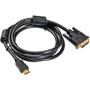 Кабель Buro HDMI-19M-DVI-D-1.8M Кабель Buro HDMI-19M-DVI-D-1.8M