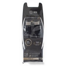 Кабель CACTUS HDMI - HDMI CS-HDMI.2-1.8 (1.8 м, черный)