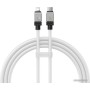 Кабель Baseus CoolPlay Series USB Type-C - Lightning (1 м, белый) Кабель Baseus CoolPlay Series USB Type-C - Lightning (1 м, белый)