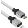 Кабель Baseus CoolPlay Series USB Type-C - Lightning (1 м, белый) Кабель Baseus CoolPlay Series USB Type-C - Lightning (1 м, белый)