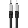 Кабель Baseus CoolPlay Series USB Type-C - Lightning (1 м, черный)