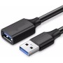 Удлинитель Telecom TUS708-3M USB 3 Type-AM - USB 3 Type-AF (3 м, черный)