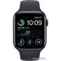 Умные часы Apple Watch SE 2 40 мм (алюминиевый корпус, полуночный/полуночный, спортивный силиконовый ремешок)
