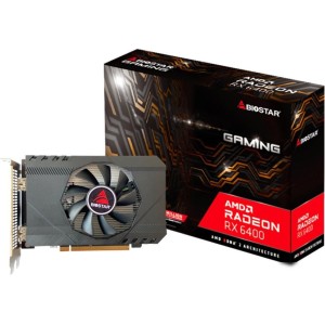 Видеокарта BIOSTAR Radeon RX 6400 4GB GDDR6 VA6406RA46