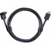 Кабель Telecom TCG256-2M HDMI - HDMI (2 м, черный)