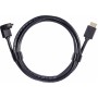 Кабель Telecom TCG256-2M HDMI - HDMI (2 м, черный) Кабель Telecom TCG256-2M HDMI - HDMI (2 м, черный)