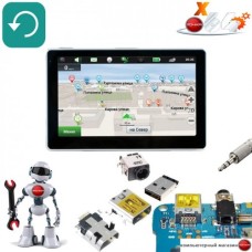 Замена разъемов GPS навигатора (USB, аудио, питания )
