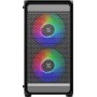 Корпус XASTRA A303M 3FRGB (черный)