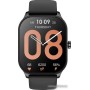 Умные часы Amazfit Pop 3S (черный, с силиконовым ремешком)