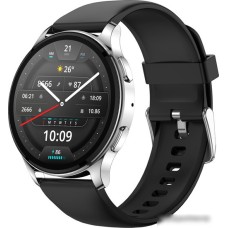 Умные часы Amazfit POP 3R (серебристый, с силиконовым ремешком)