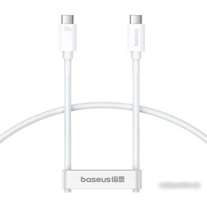 Кабель Baseus Superior Series 2 USB4 Full-Function Fast Charging Cable 240W USB Type-C - USB Type-C (1 м, белый)