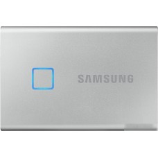 Внешний накопитель Samsung T7 Touch 500GB (серебристый)