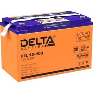 Аккумулятор для ИБП Delta GEL 12-100 (12В/100 А·ч) Аккумулятор для ИБП Delta GEL 12-100 (12В/100 А·ч)