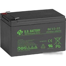 Аккумулятор для ИБП B.B. Battery BC12-12 (12В/12 А·ч)