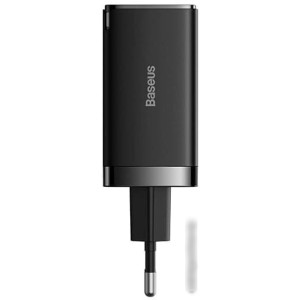 Сетевое зарядное Baseus GaN5 Pro Fast Charger 2C+U 65W (черный) Сетевое зарядное Baseus GaN5 Pro Fast Charger 2C+U 65W (черный)
