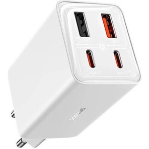 Сетевое зарядное Baseus GaN6 Pro Fast Charger 2C + 2U 100W P10162705212-00 (белый)