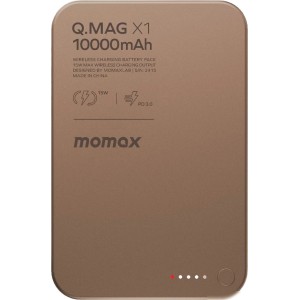 Внешний аккумулятор Momax Q.Mag X1 Magnetic IP117A 10000mAh (коричневый)